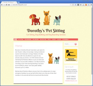 Websites for Dog Sitting and Pet Sitting