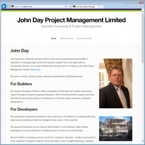 Websites for Project Managers and Quantity Surveyors