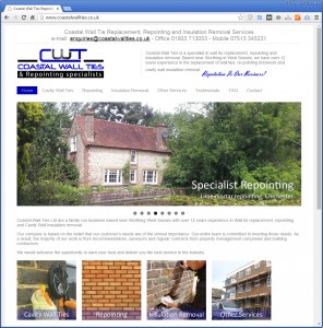 Websites for Wall Repointing, Cavity Wall Ties and Repairs