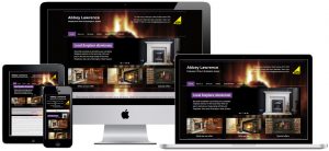 Website for fireplace shop